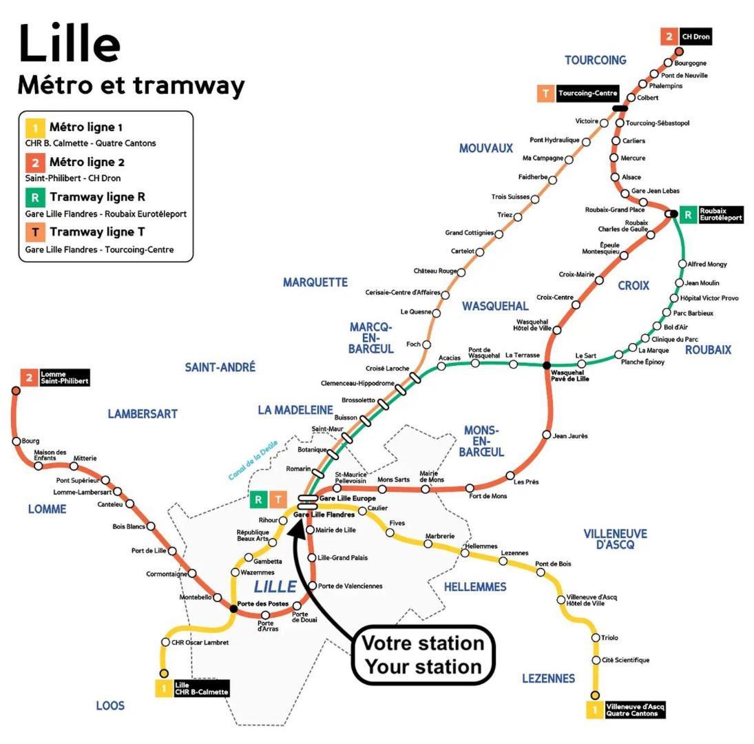 Lille Centre - Nice, Cozy And Functional Ap. Luaran gambar